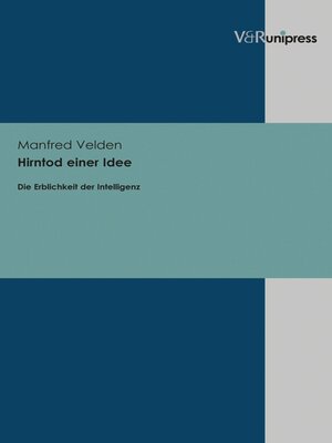 cover image of Hirntod einer Idee
